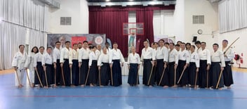 Aikido Weapons Seminar Group Photo